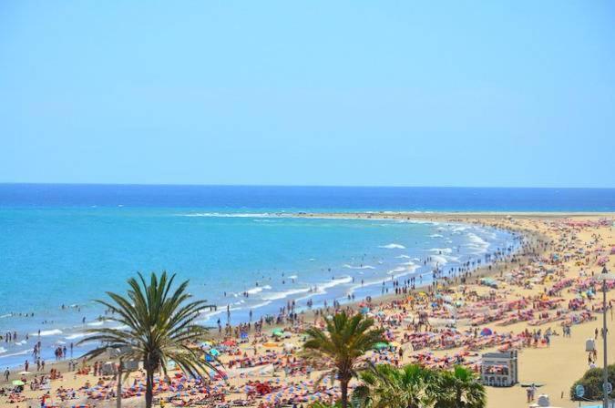 Bungalow Playa Del Ingles Santa Fe 56 エクステリア 写真