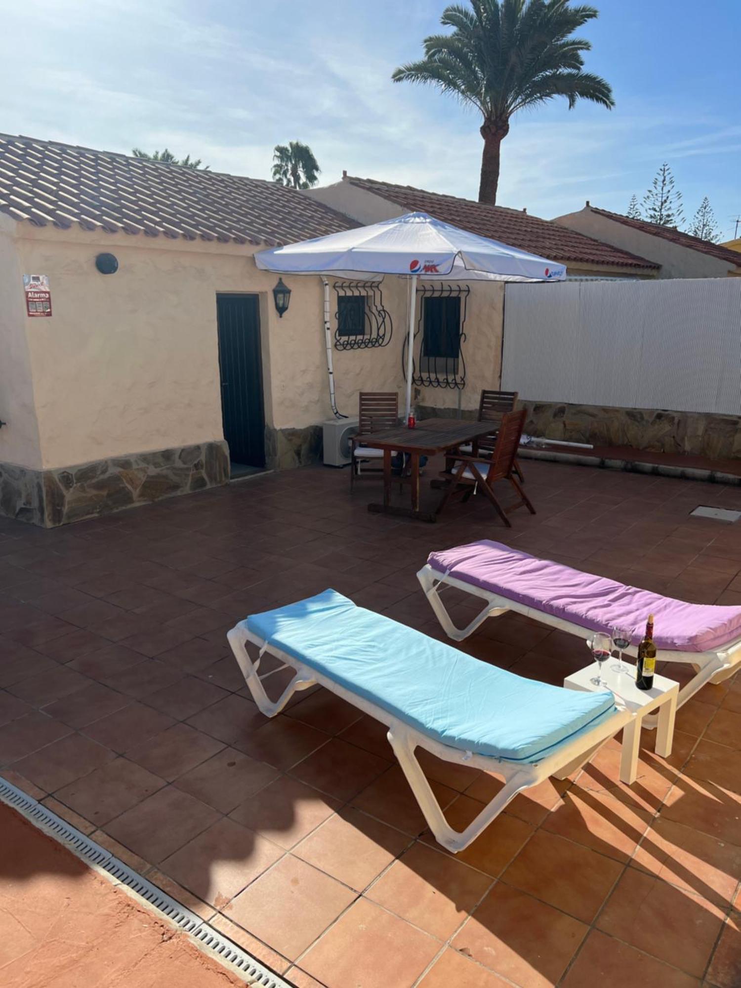 Bungalow Playa Del Ingles Santa Fe 56 エクステリア 写真