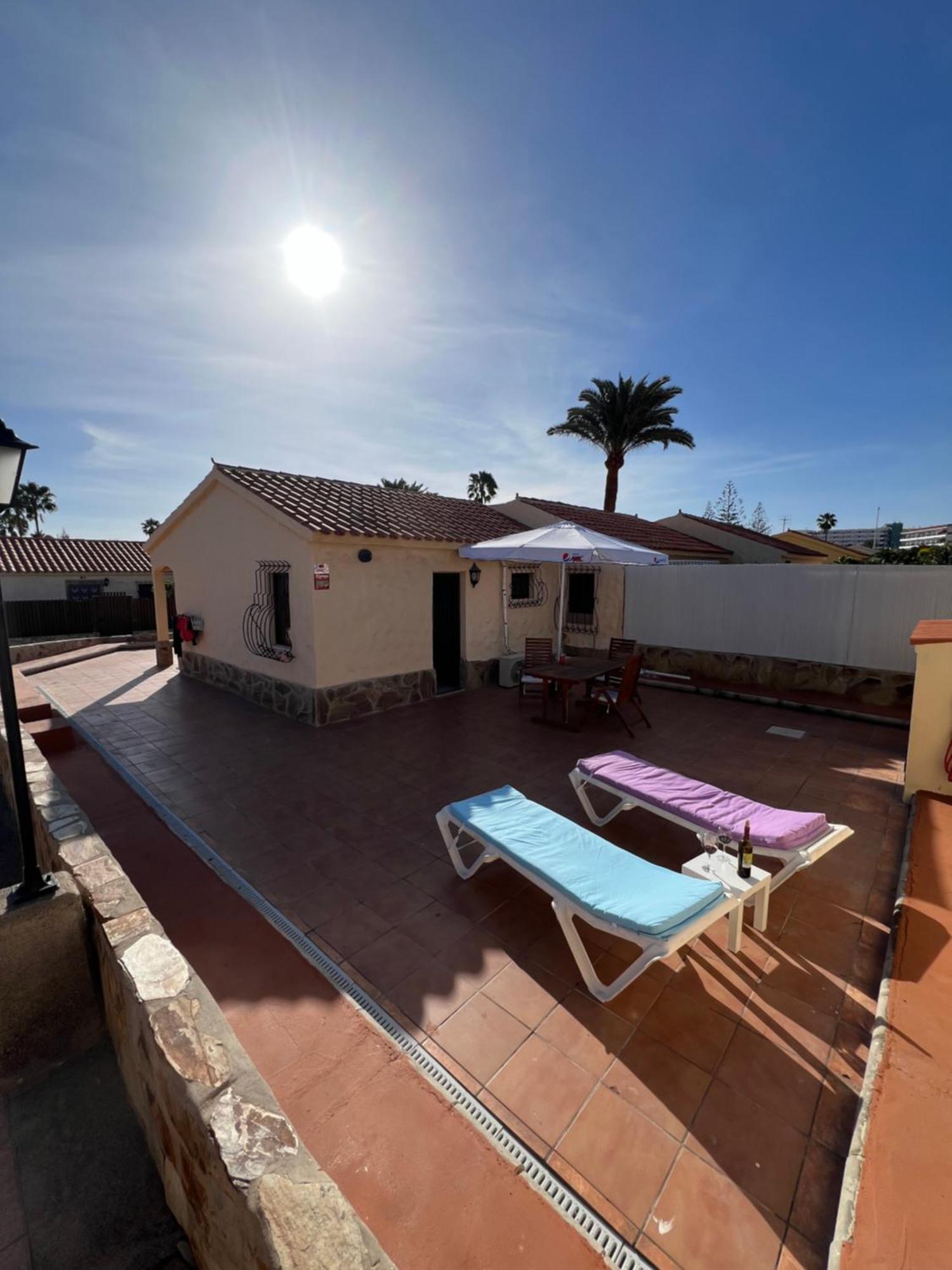 Bungalow Playa Del Ingles Santa Fe 56 エクステリア 写真